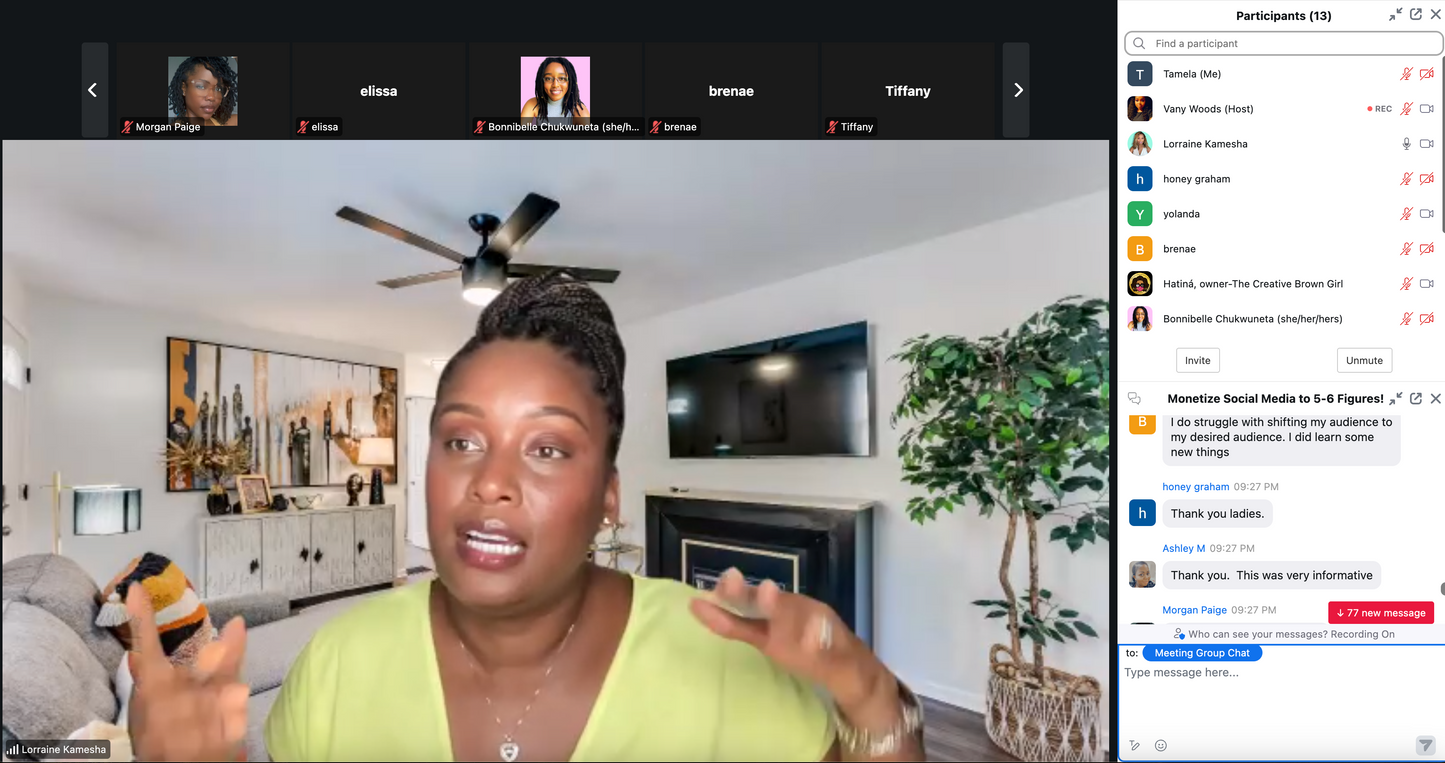 [REPLAY] Workshop: Grow + Monetize Your Social Media to 5-6 Figures!