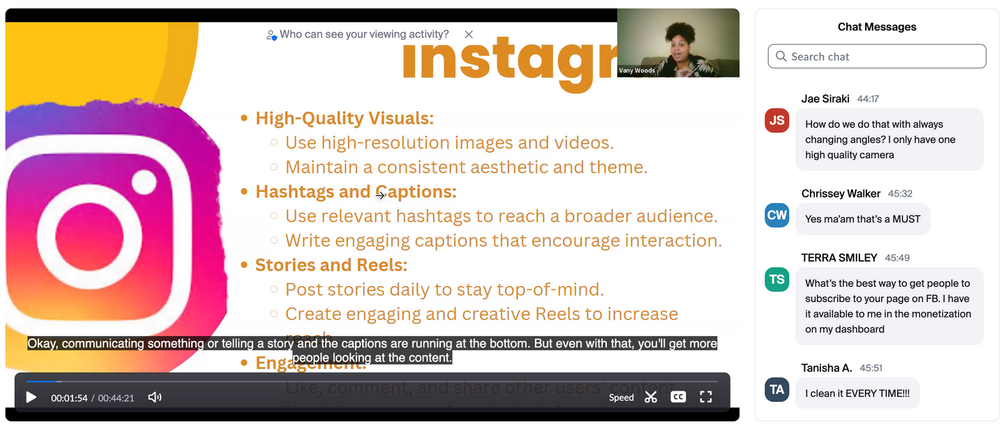 [REPLAY] Workshop: Grow + Monetize Your Social Media to 5-6 Figures!